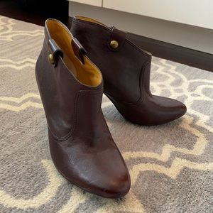 Coach Brown Leather Boots size 8.5